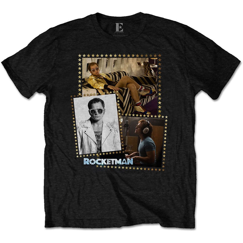 ELTON JOHN エルトンジョン - Rocketman Montage / Tシャツ / メンズ - PGS